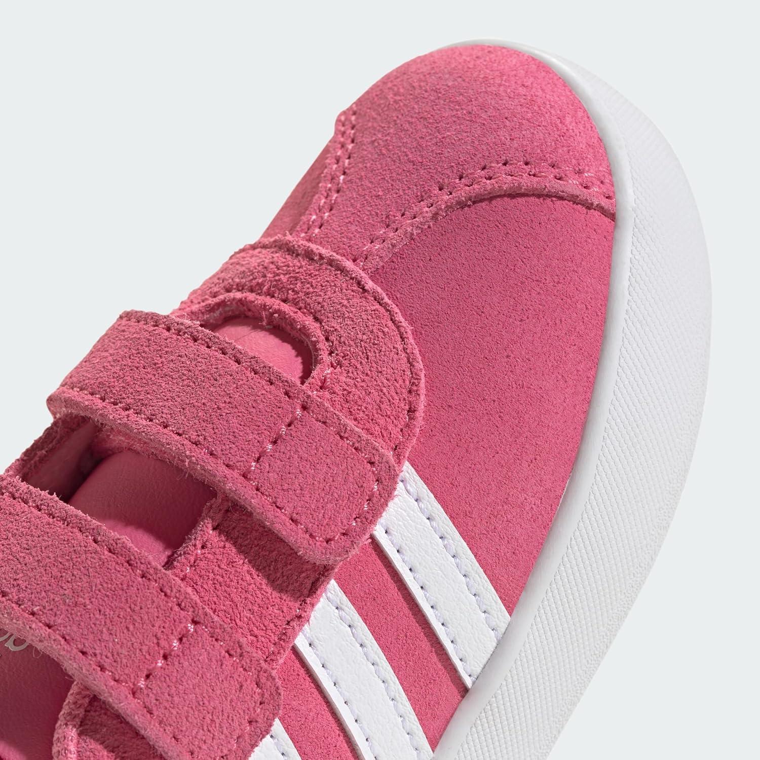 image:imageAdidas BabyBoys Vl Court30Pink FusionWhiteGrey