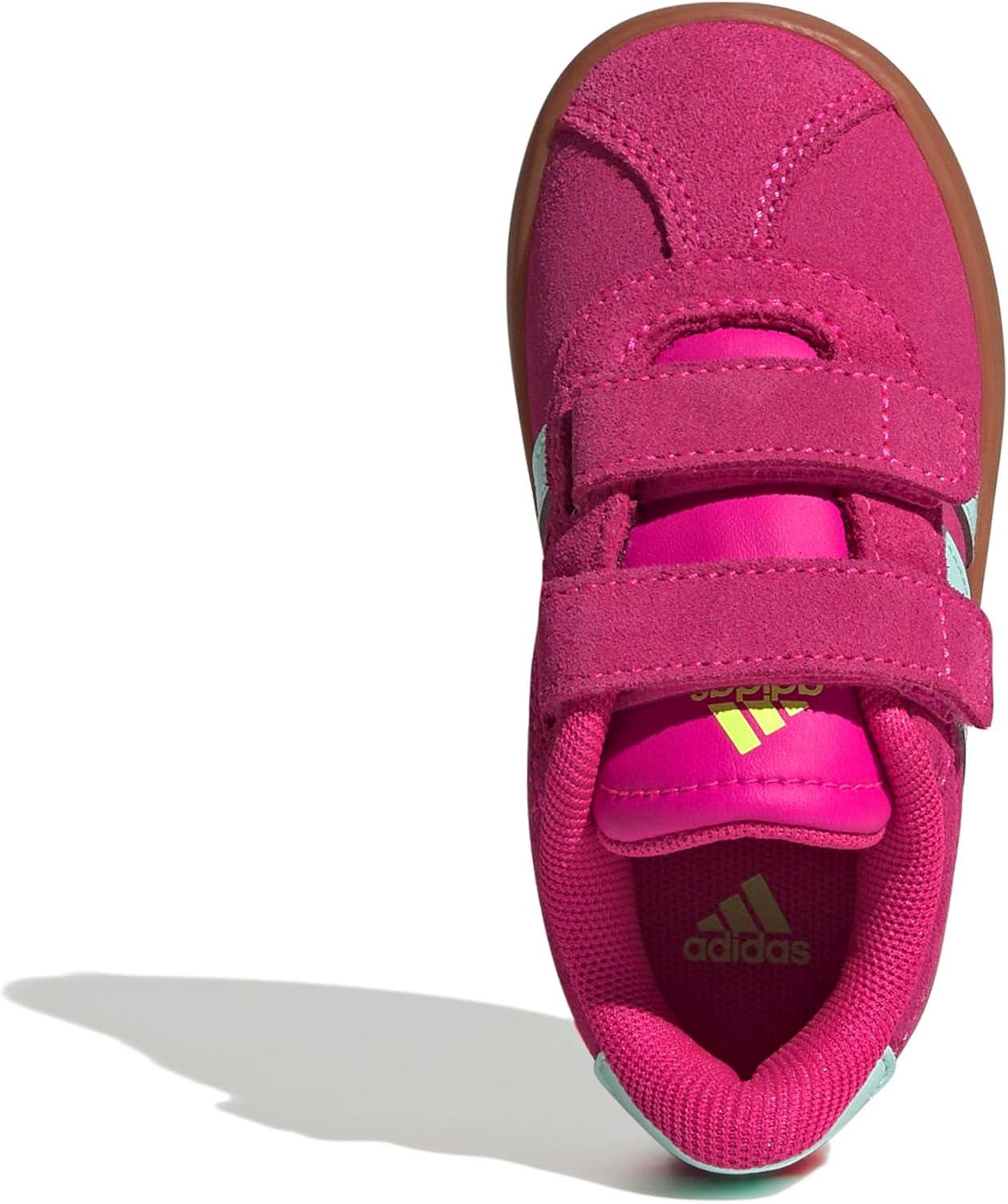 image:imageAdidas BabyBoys Vl Court30Shock PinkSemi Flash AquaLucid Lemon