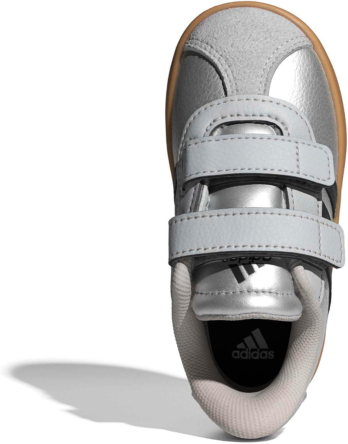 image:imageAdidas BabyBoys Vl Court30Silver MetallicBlackLgh Solid Grey