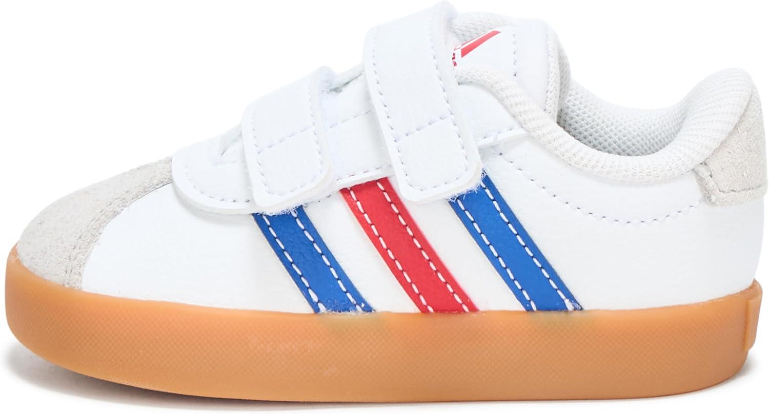 image:imageAdidas BabyBoys Vl Court30WhiteTeam Royal BlueBetter Scarlet