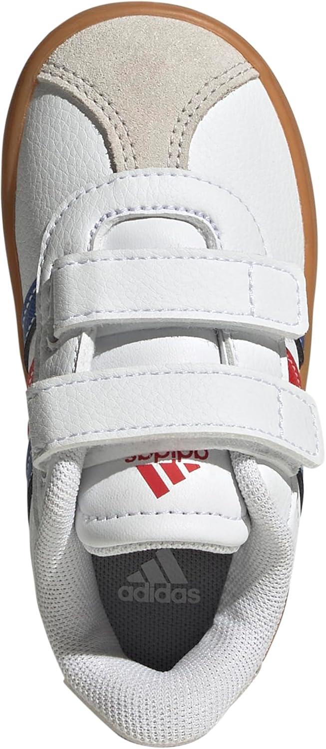 image:imageAdidas BabyBoys Vl Court30WhiteTeam Royal BlueBetter Scarlet