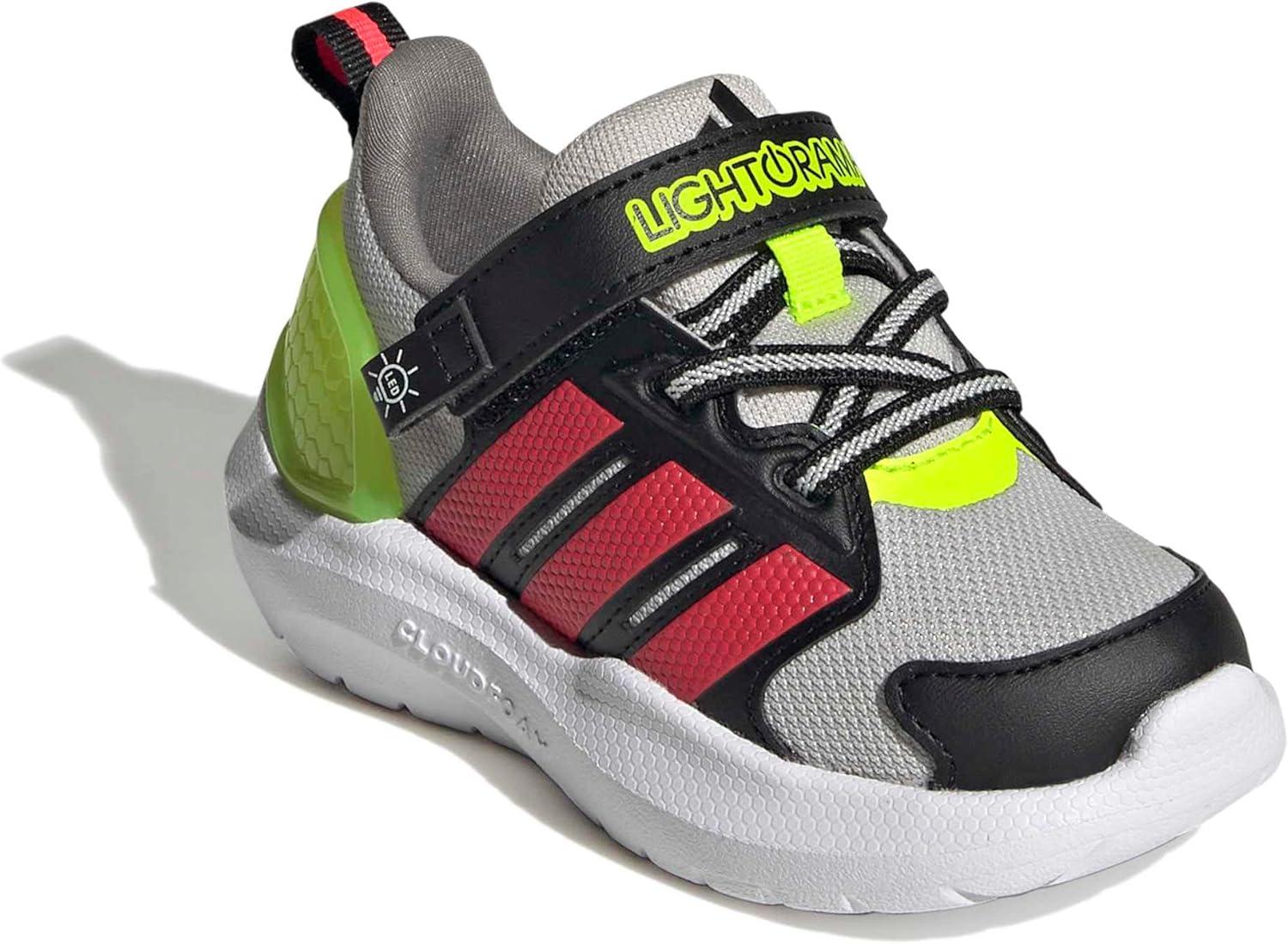 image:imageadidas BabyBoys LightoramaGreyLucid RedLucid Lemon