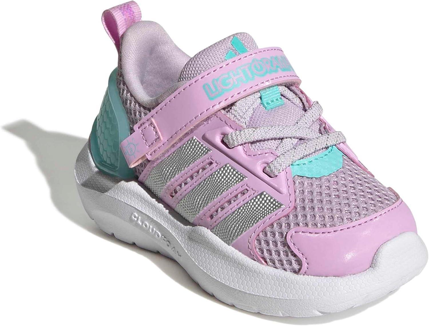 image:imageadidas BabyBoys LightoramaIce LavenderSilver MetallicFlash Aqua