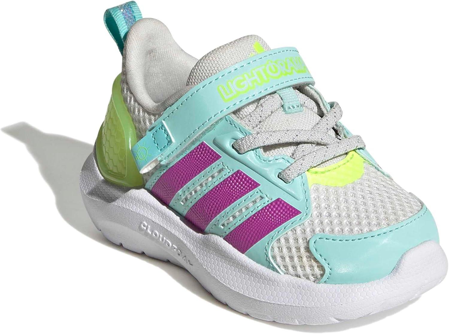 image:imageadidas BabyBoys LightoramaWhitePurple BurstLucid Lemon