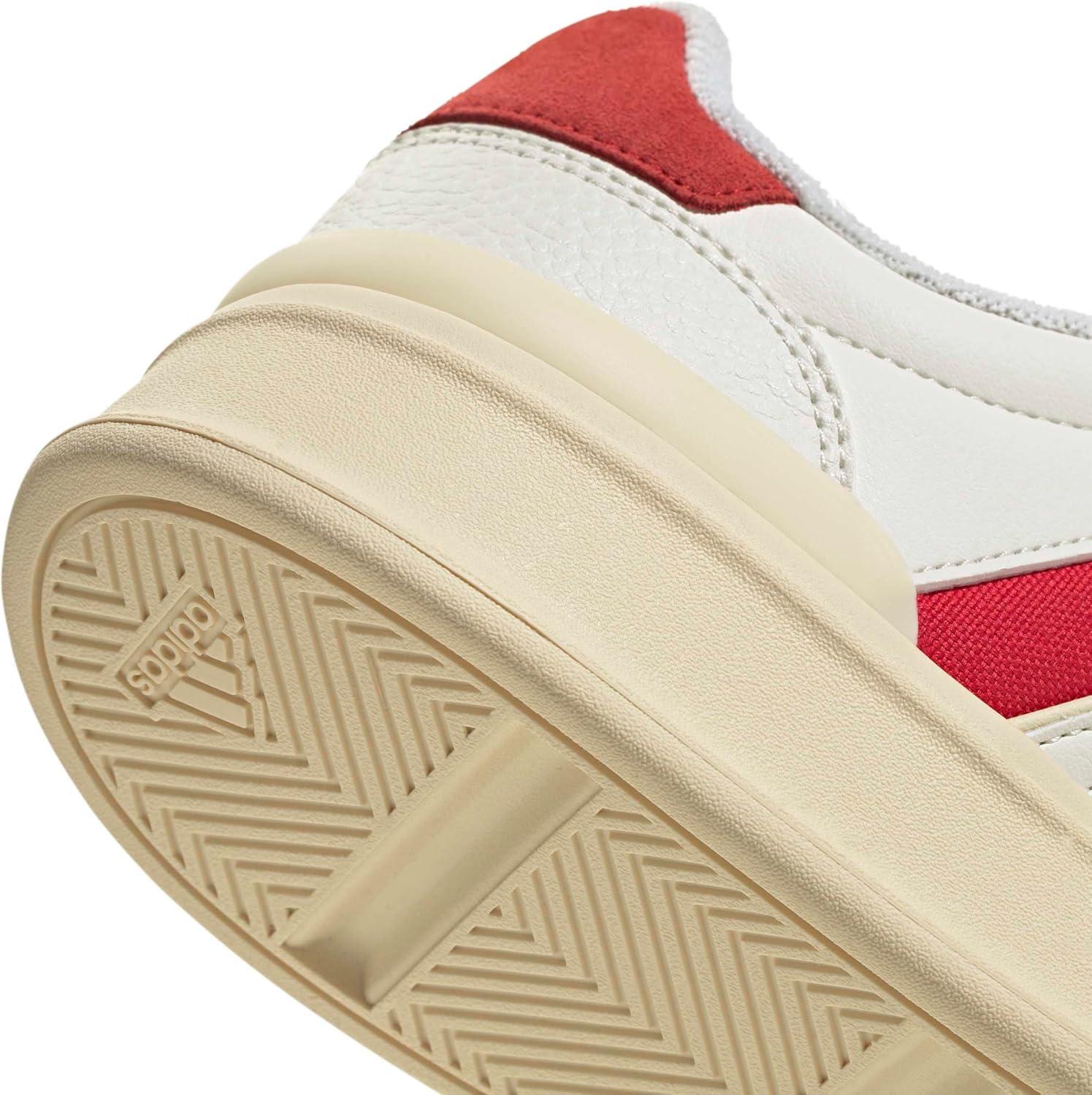 image:imageadidas Mens Aspyre 3 Stripes SneakerWhiteBetter ScarletWarm Vanilla