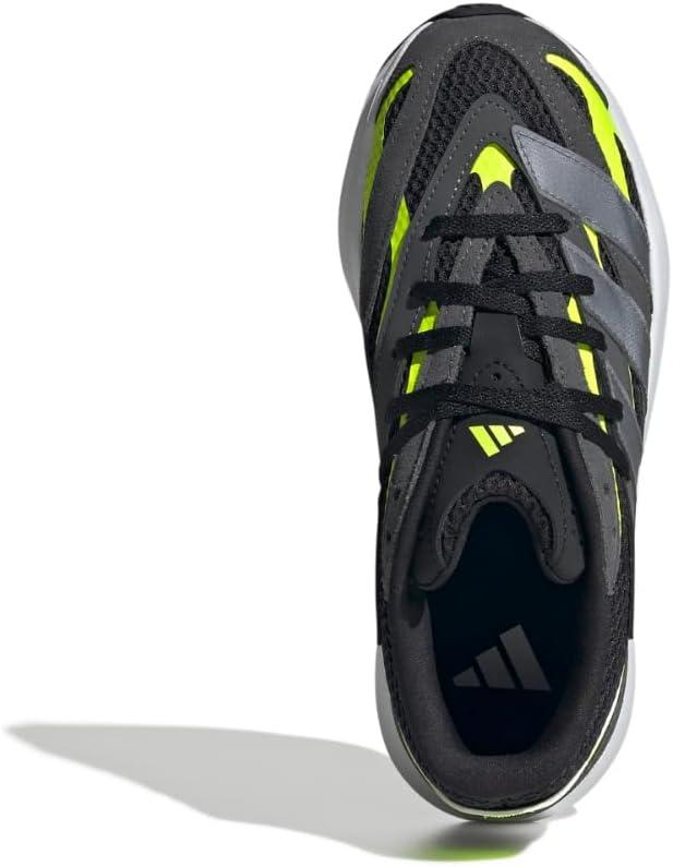 image:imageadidas UnisexChild LightblazeBlackIron MetallicLucid Lemon