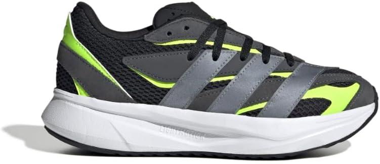 image:imageadidas UnisexChild LightblazeBlackIron MetallicLucid Lemon