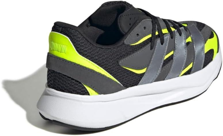 image:imageadidas UnisexChild LightblazeBlackIron MetallicLucid Lemon