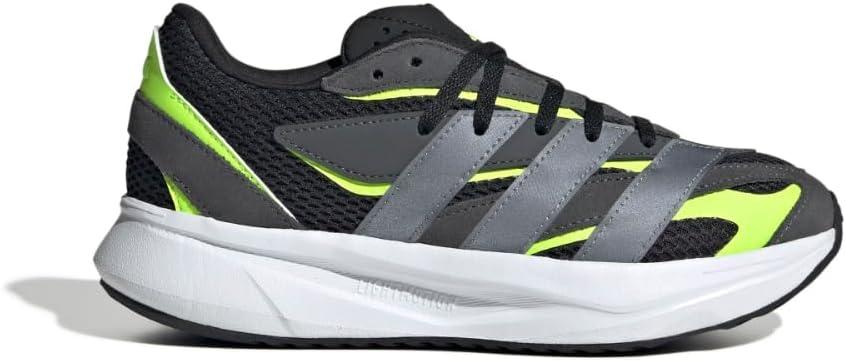 image:imageadidas UnisexChild LightblazeBlackIron MetallicLucid Lemon