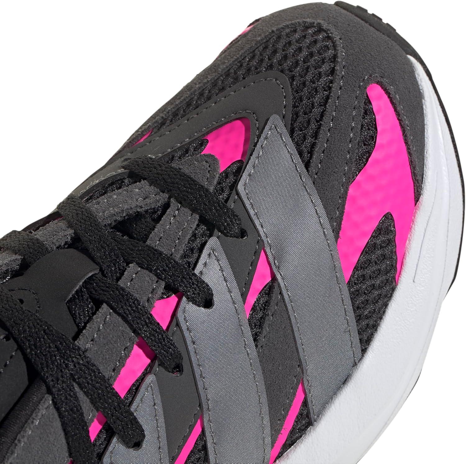 image:imageadidas UnisexChild LightblazeBlackIron MetallicLucid Pink