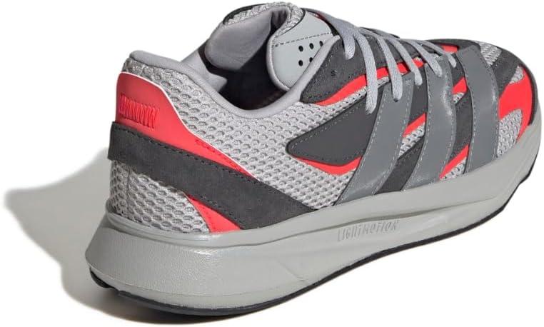 image:imageadidas UnisexChild LightblazeGreyGreyLucid Red