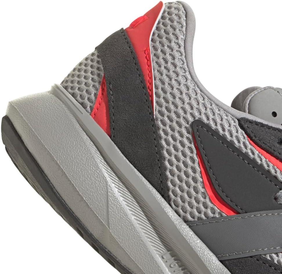 image:imageadidas UnisexChild LightblazeGreyGreyLucid Red