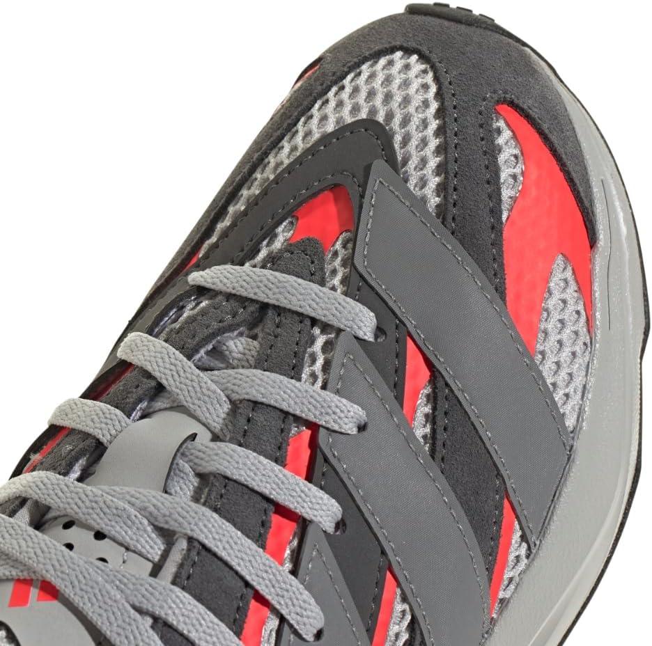 image:imageadidas UnisexChild LightblazeGreyGreyLucid Red