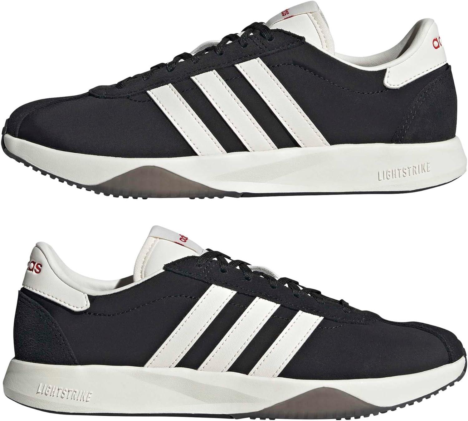 image:imageadidas Womens 7626 SneakerBlackWhiteBetter Scarlet