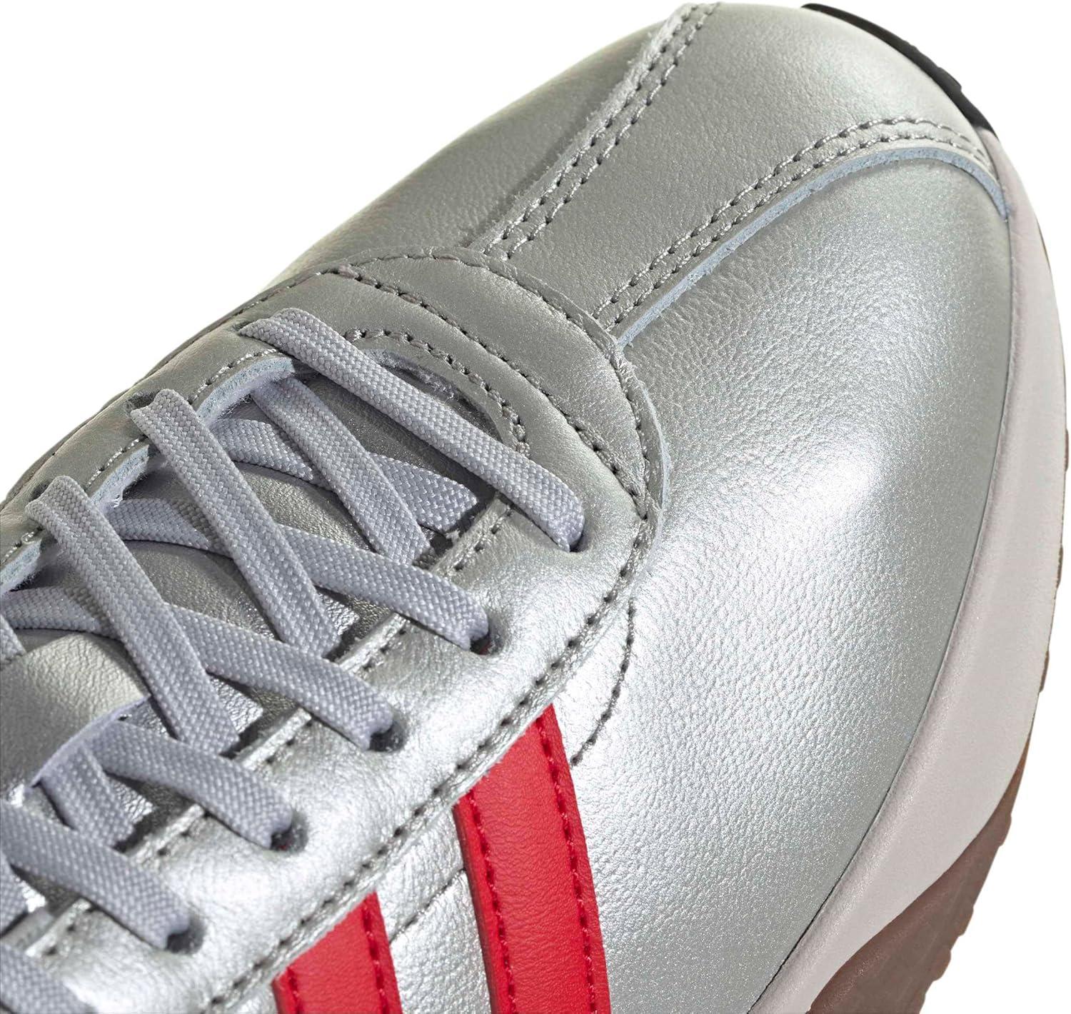 image:imageadidas Womens 7626 SneakerSilver MetallicBetter ScarletGum