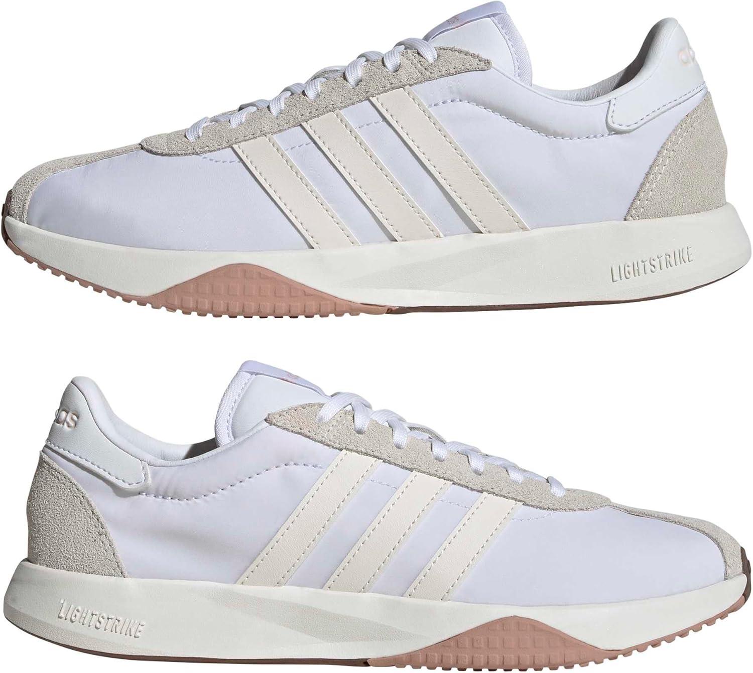 image:imageadidas Womens 7626 SneakerWhiteChalk WhiteWonder Quartz