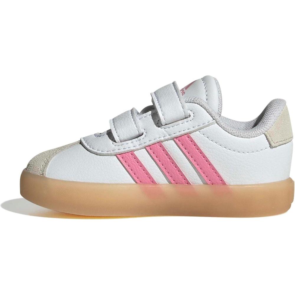 image:imageAdidas BabyBoys Vl Court30WhiteBliss PinkAlumina