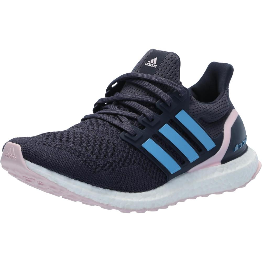 image:imageAdidas Womens Ultraboost 10 DnaSneakerShadow NavySemi Blue BurstClear Pink