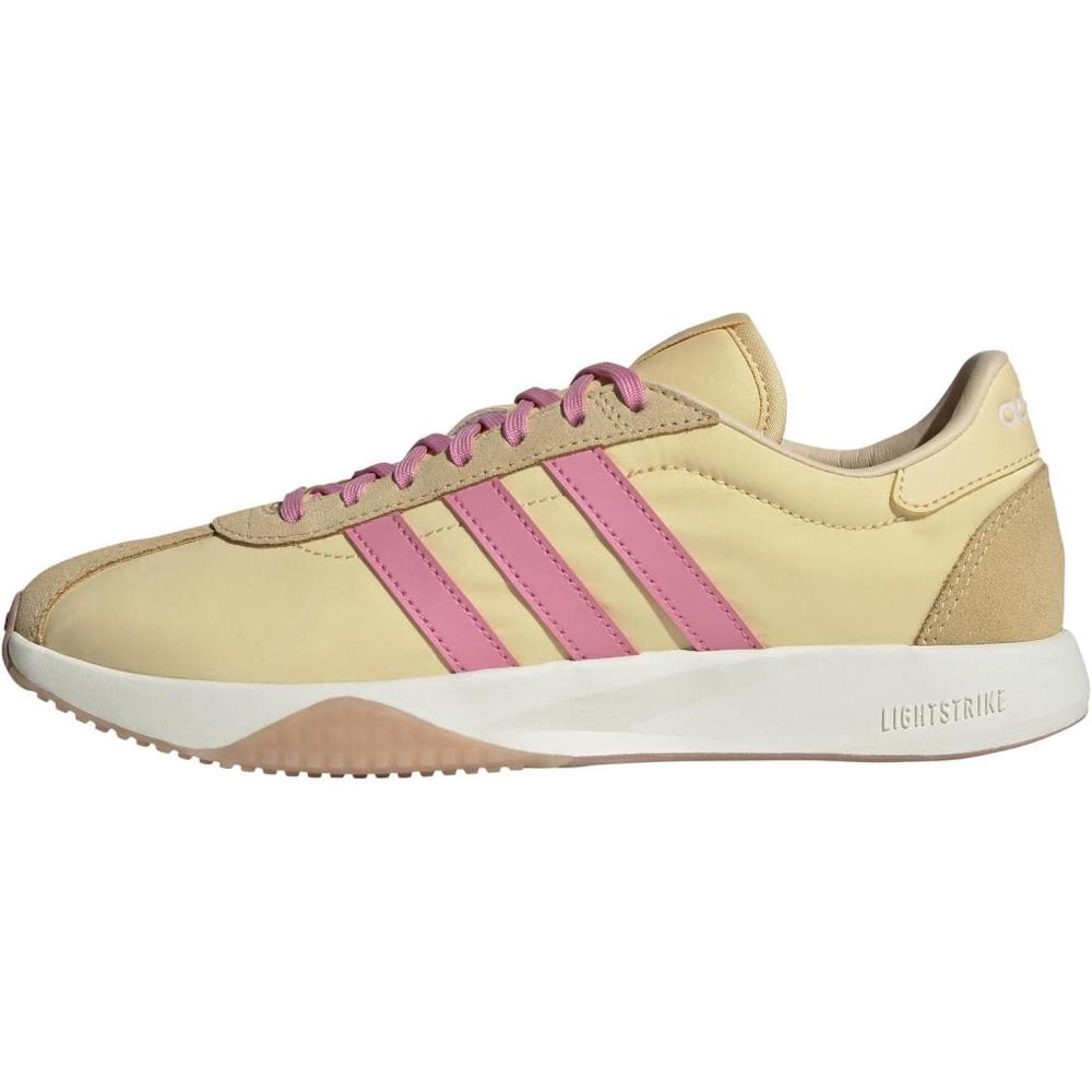image:imageadidas Womens 7626 SneakerOrange TintBliss PinkClear Pink