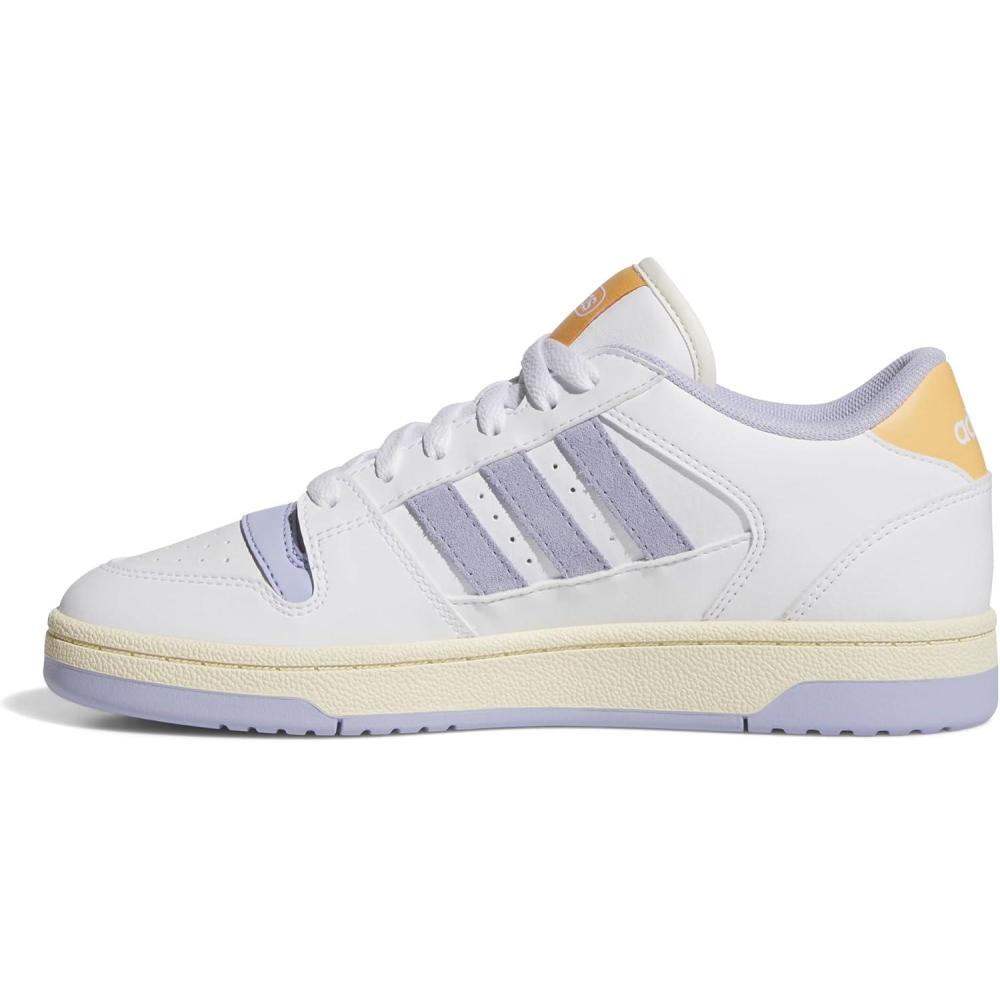 image:imageadidas Womens Break Start ShoeWhiteViolet ToneHazy Orange