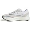 Crystal White/White/Silver Metallic