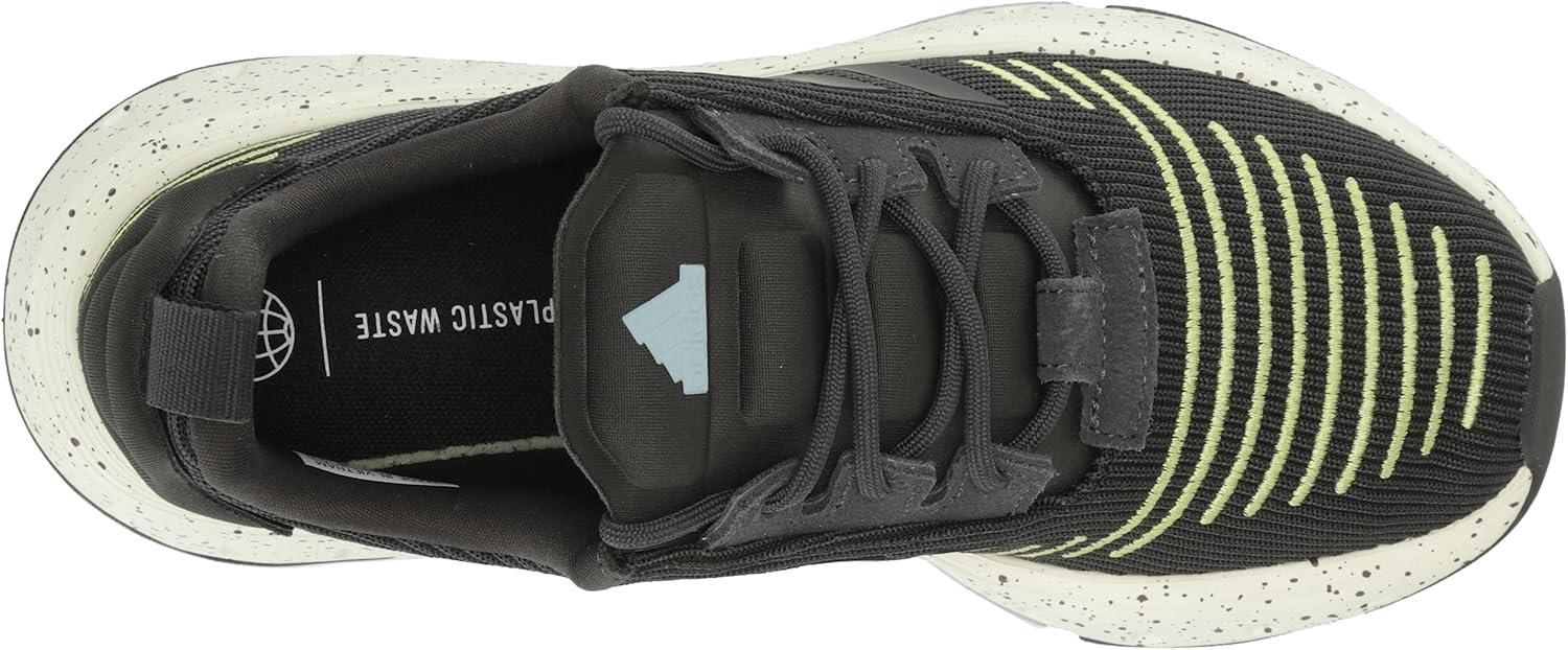 image:imageAdidas Mens Swift Run LegacyCore BlackCarbonPulse Lime
