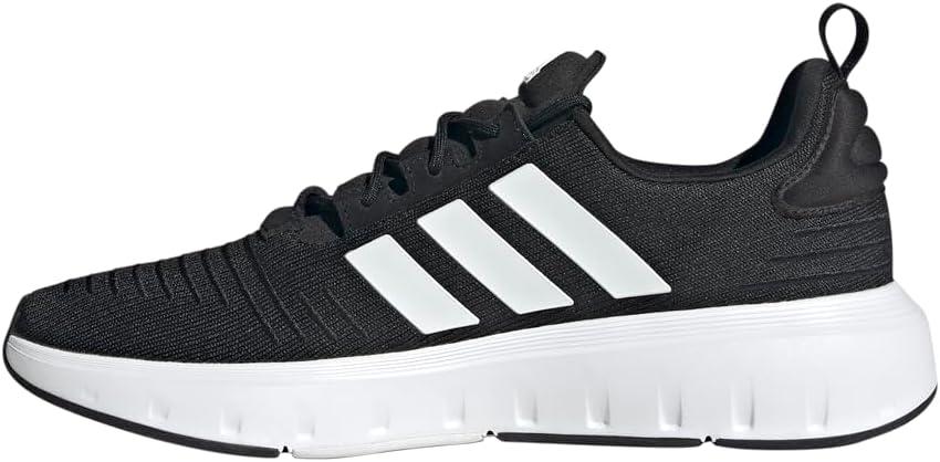 image:imageAdidas Mens Swift Run LegacyCore BlackWhiteWhite