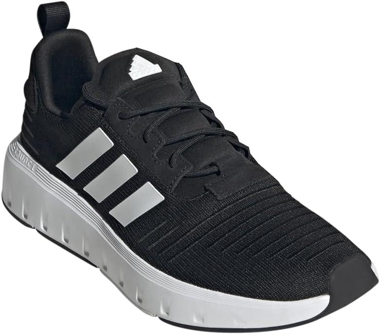 image:imageAdidas Mens Swift Run LegacyCore BlackWhiteWhite