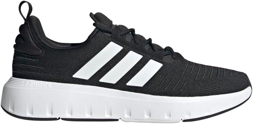 image:imageAdidas Mens Swift Run LegacyCore BlackWhiteWhite