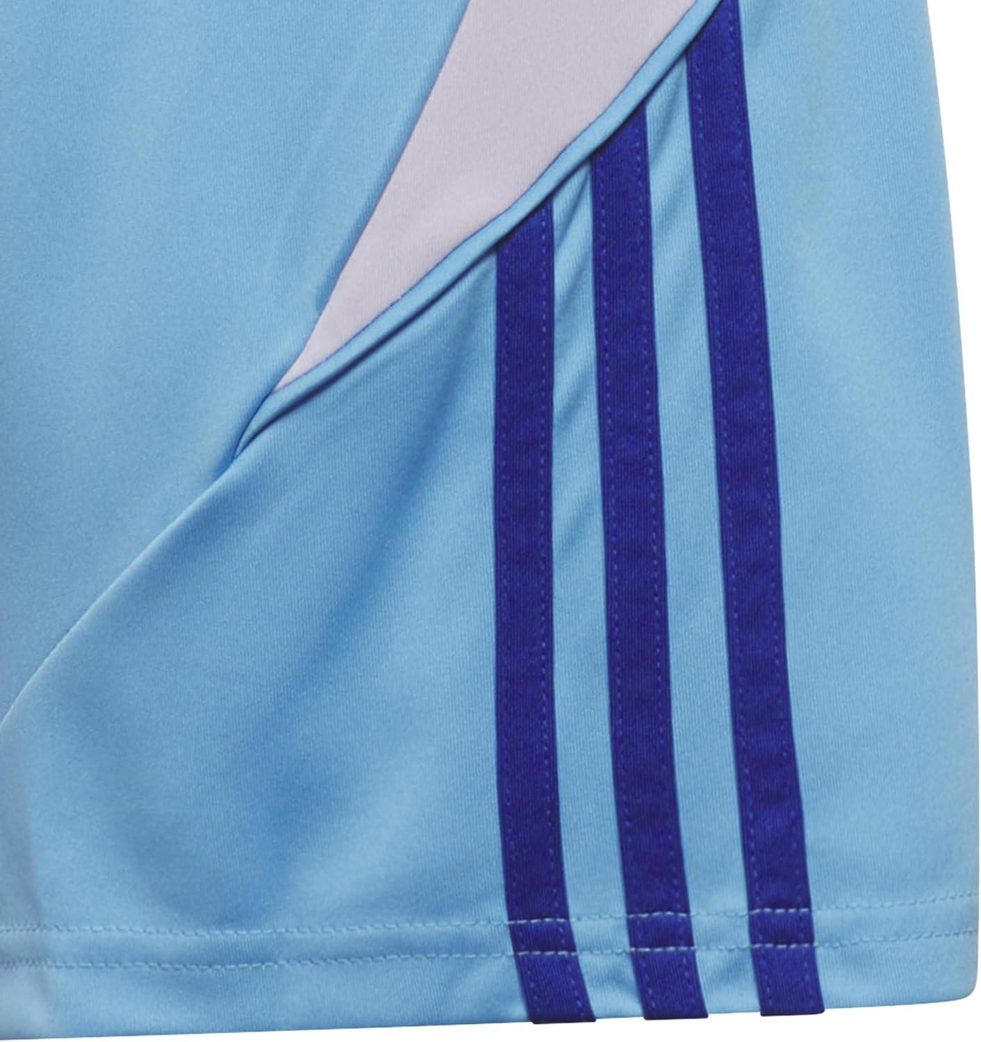 image:imageAdidas UnisexChild Tiro 24 ShortsShortsSemi Blue BurstTeam Royal Blue