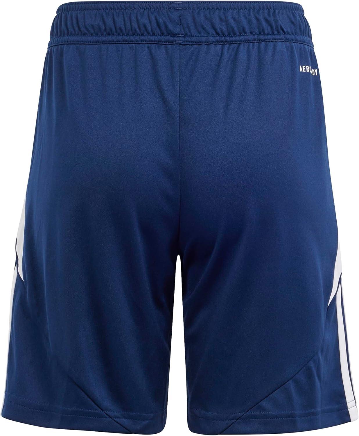 image:imageAdidas UnisexChild Tiro 24 ShortsShortsTeam Navy BlueWhite
