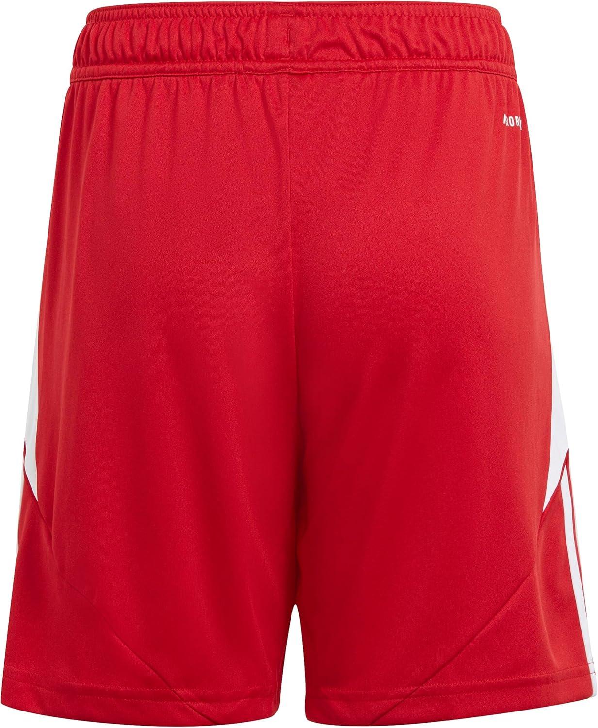 image:imageAdidas UnisexChild Tiro 24 ShortsShortsTeam Power RedWhite