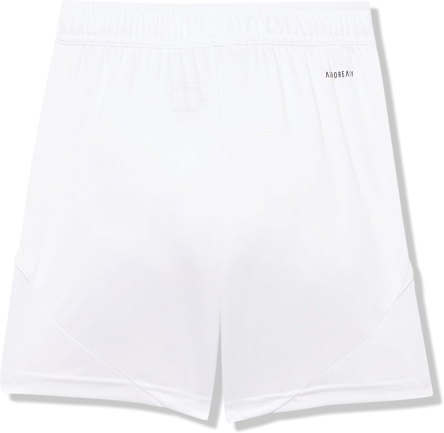 image:imageAdidas UnisexChild Tiro 24 ShortsShortsWhiteWhite