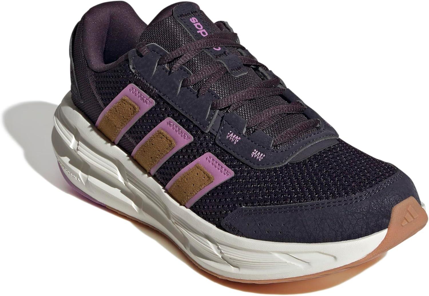 image:imageAdidas Womens AstrastarAurora BlackBronze StrataPreloved Purple