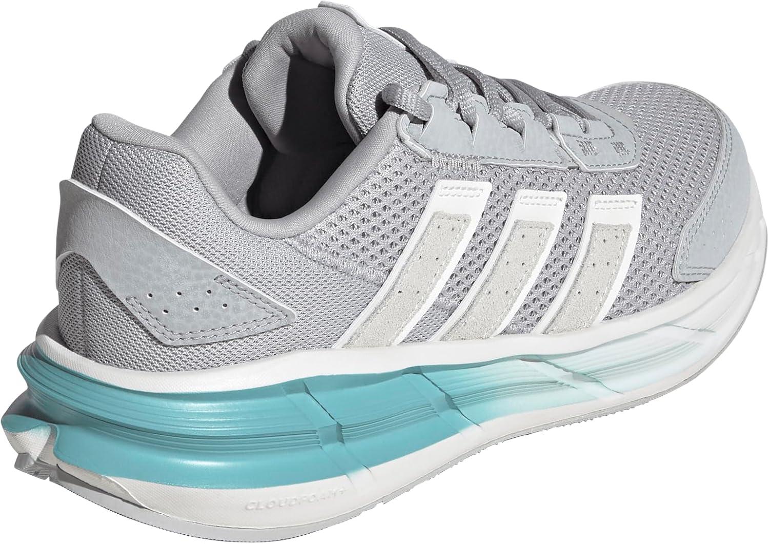 image:imageAdidas Womens AstrastarGreyWhiteBlack
