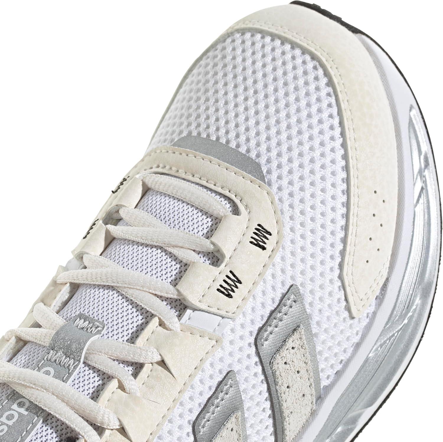 image:imageAdidas Womens AstrastarWhiteSilver MetallicChalk White