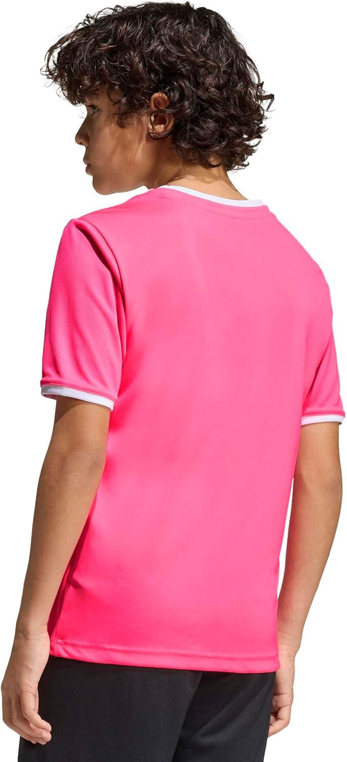 image:imageadidas Boys Entrada26 JerseySolar PinkWhite