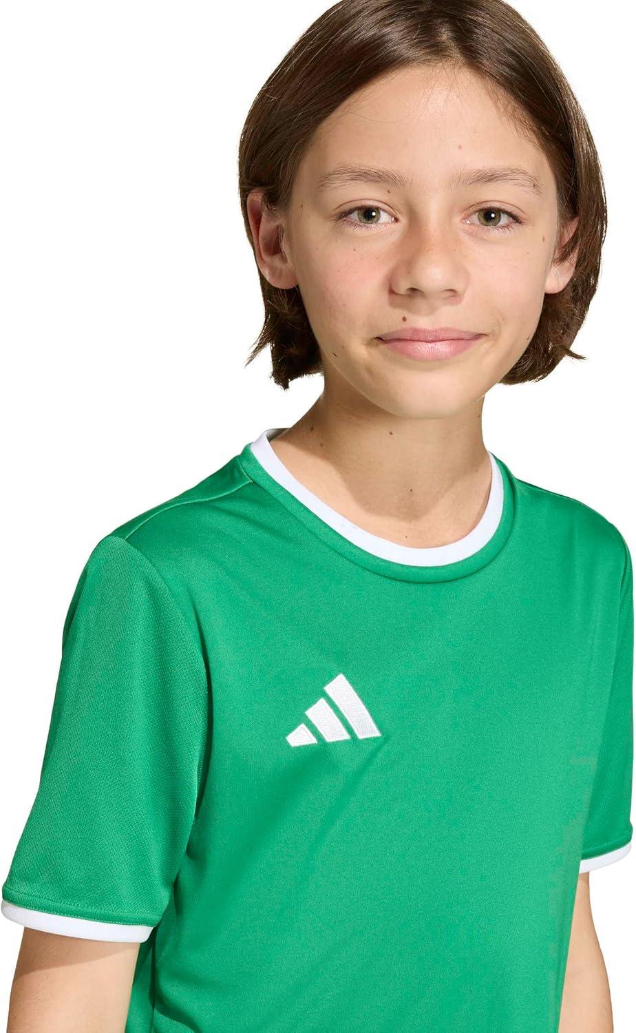 image:imageadidas Boys Entrada26 JerseyTeam GreenWhite