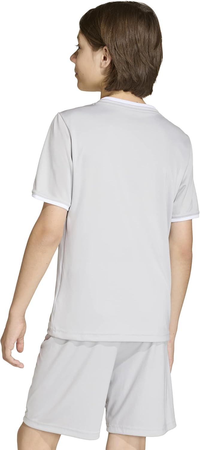 image:imageadidas Boys Entrada26 JerseyTeam Light GreyWhite