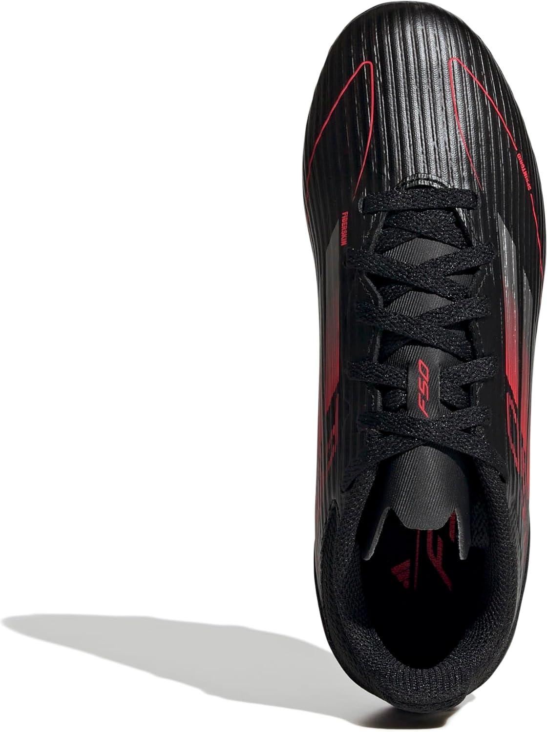 image:imageadidas Kids F50 League Firm Ground Multi Ground ShoesBlackIron MetallicLucid Red