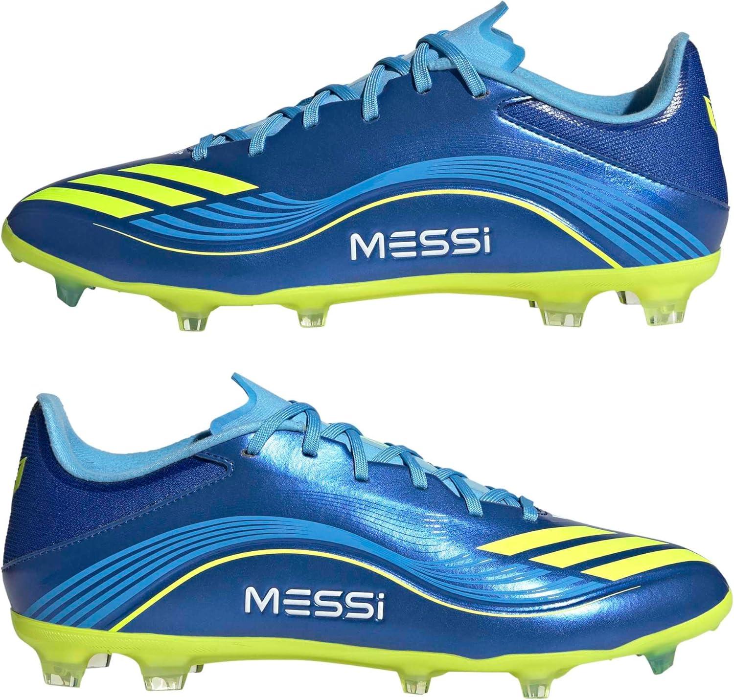 image:imageadidas Kids F50 League Firm Ground Multi Ground ShoesTeam Royal BlueSolar YellowSemi Blue Burst
