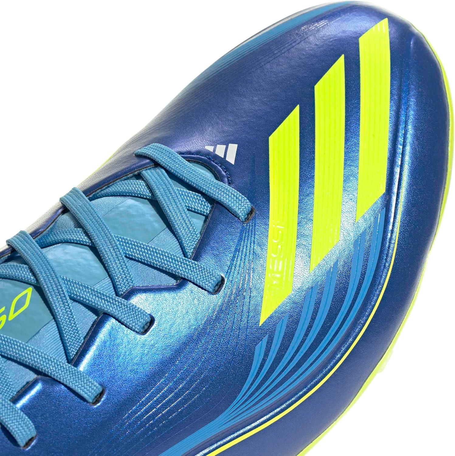 image:imageadidas Kids F50 League Firm Ground Multi Ground ShoesTeam Royal BlueSolar YellowSemi Blue Burst