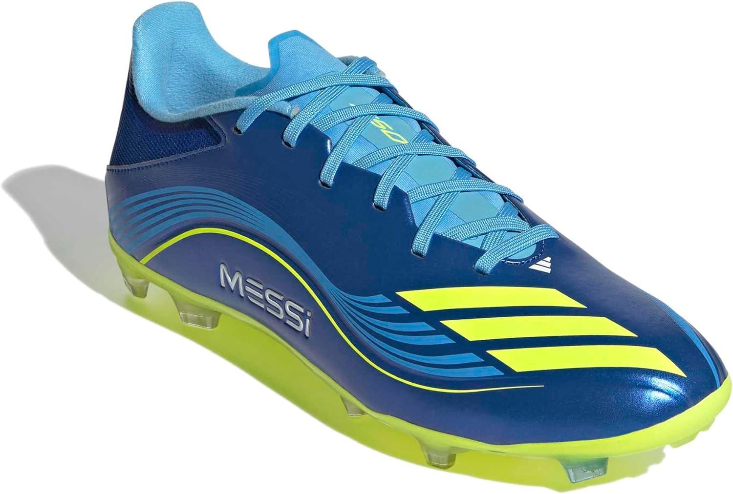 image:imageadidas Kids F50 League Firm Ground Multi Ground ShoesTeam Royal BlueSolar YellowSemi Blue Burst