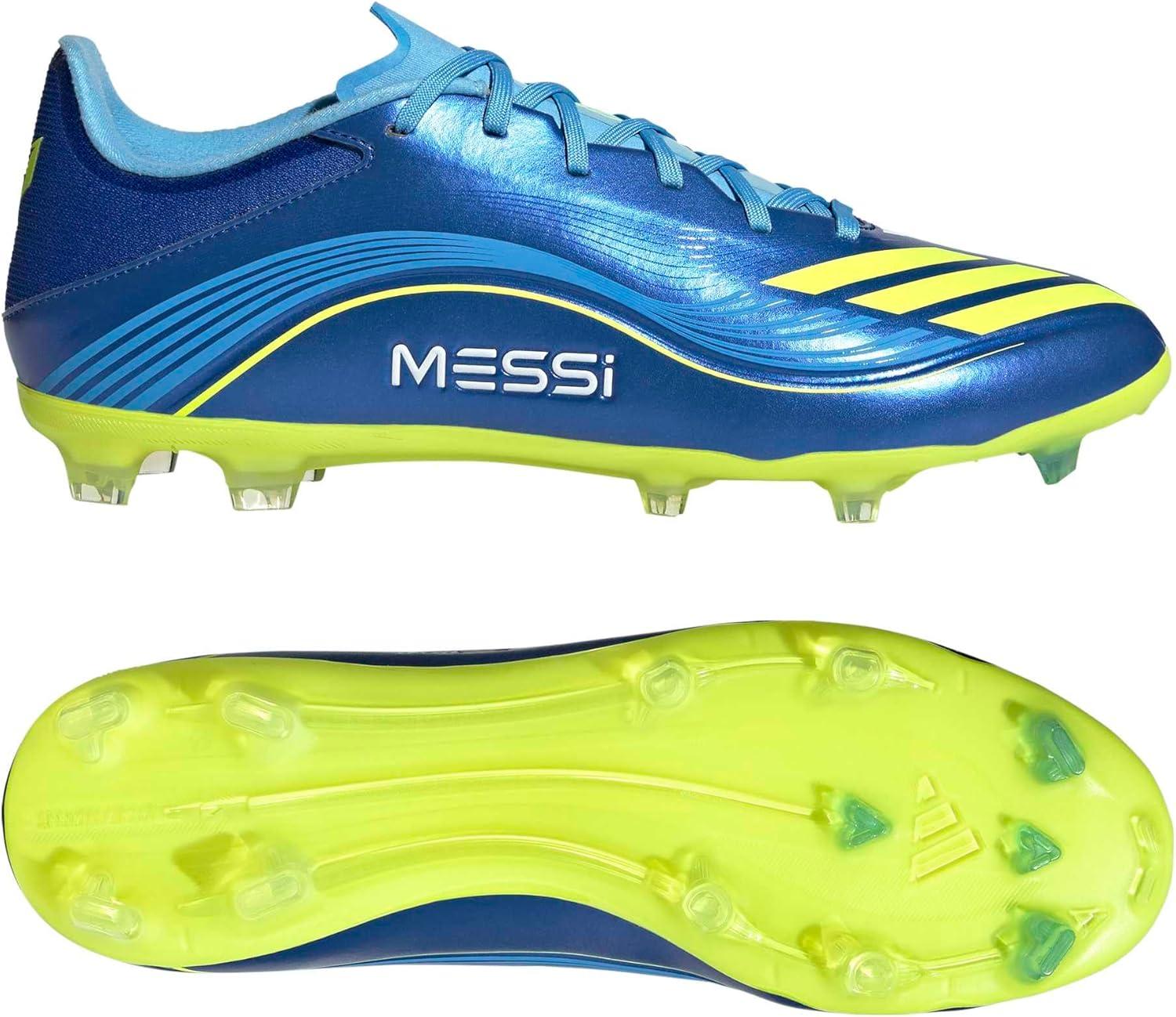 image:imageadidas Kids F50 League Firm Ground Multi Ground ShoesTeam Royal BlueSolar YellowSemi Blue Burst