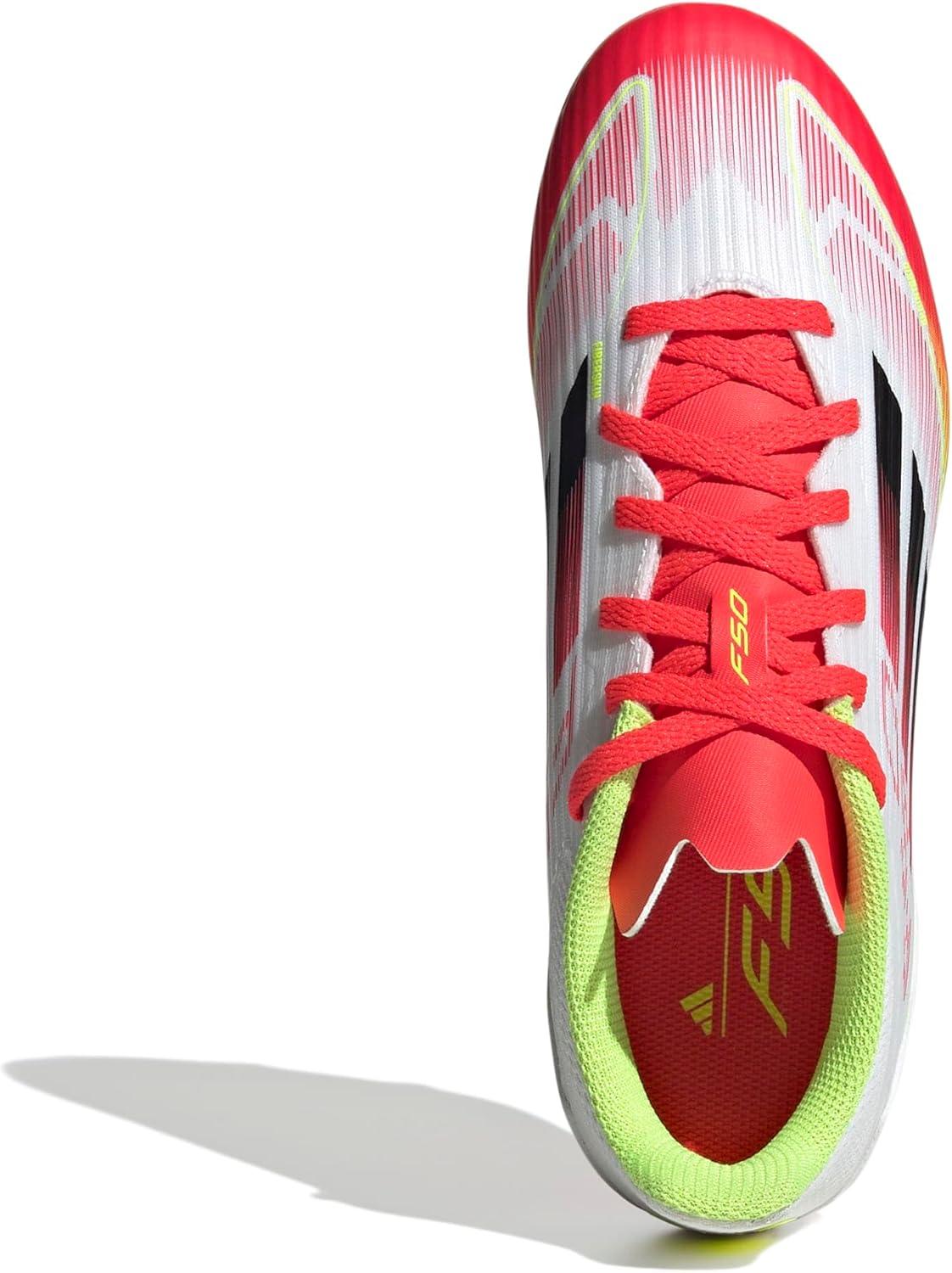 image:imageadidas Kids F50 League Firm Ground Multi Ground ShoesWhiteBlackSolar Yellow
