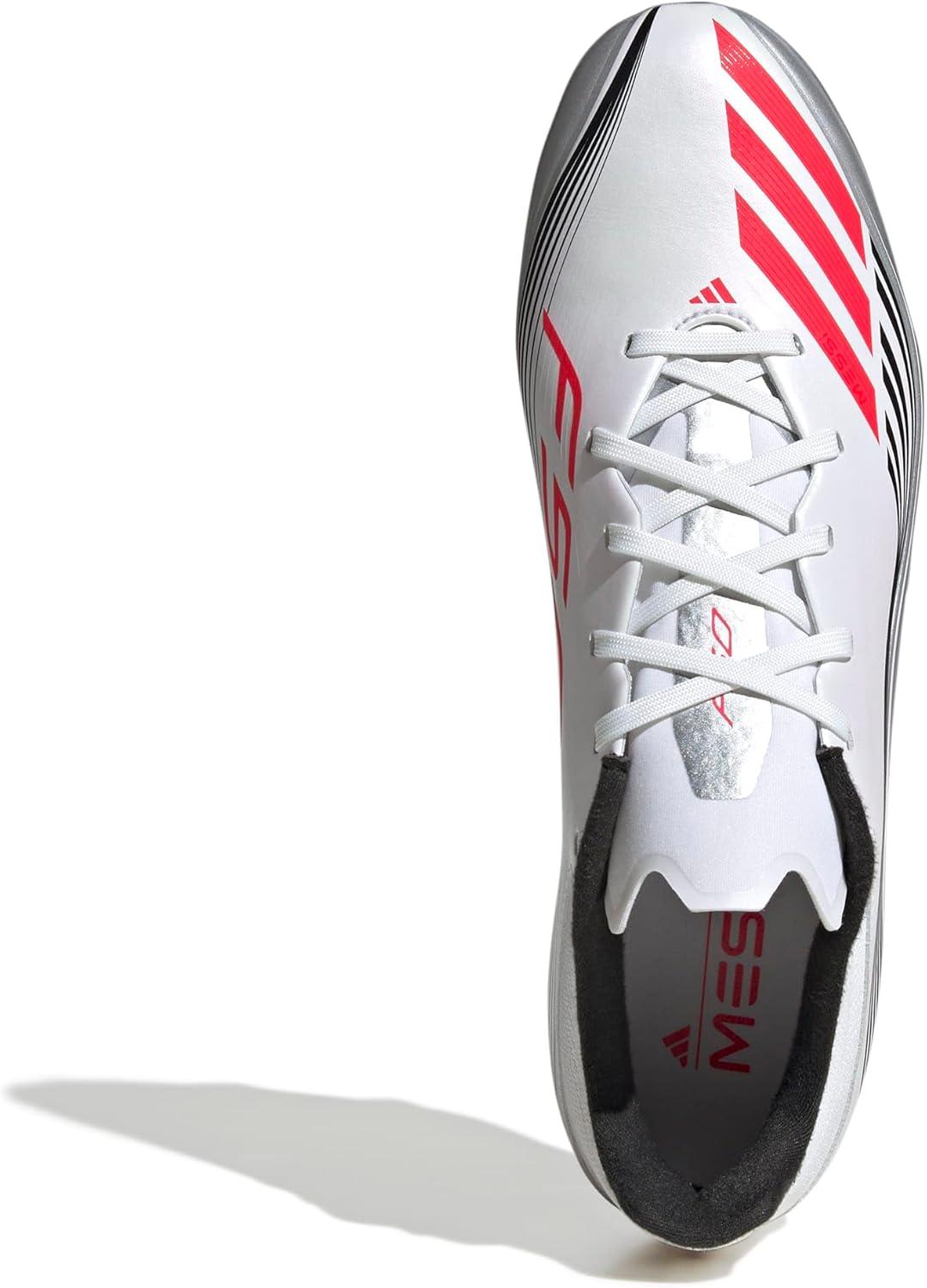 image:imageadidas Kids F50 League Firm Ground Multi Ground ShoesWhiteLucid RedSilver Metallic