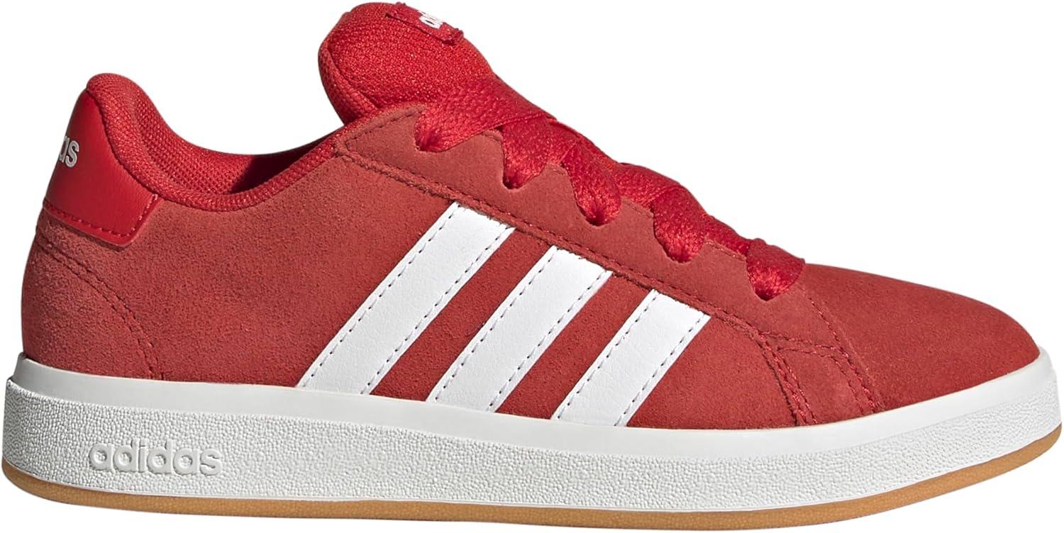 image:imageadidas Kids Grand Court 00s ShoeBetter ScarletWhiteGum