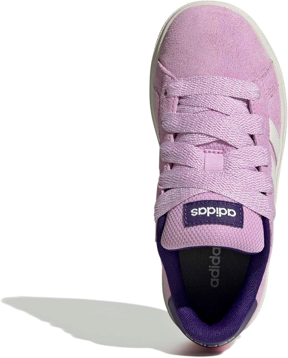 image:imageadidas Kids Grand Court 00s ShoeBliss LilacWhiteCollegiate Purple