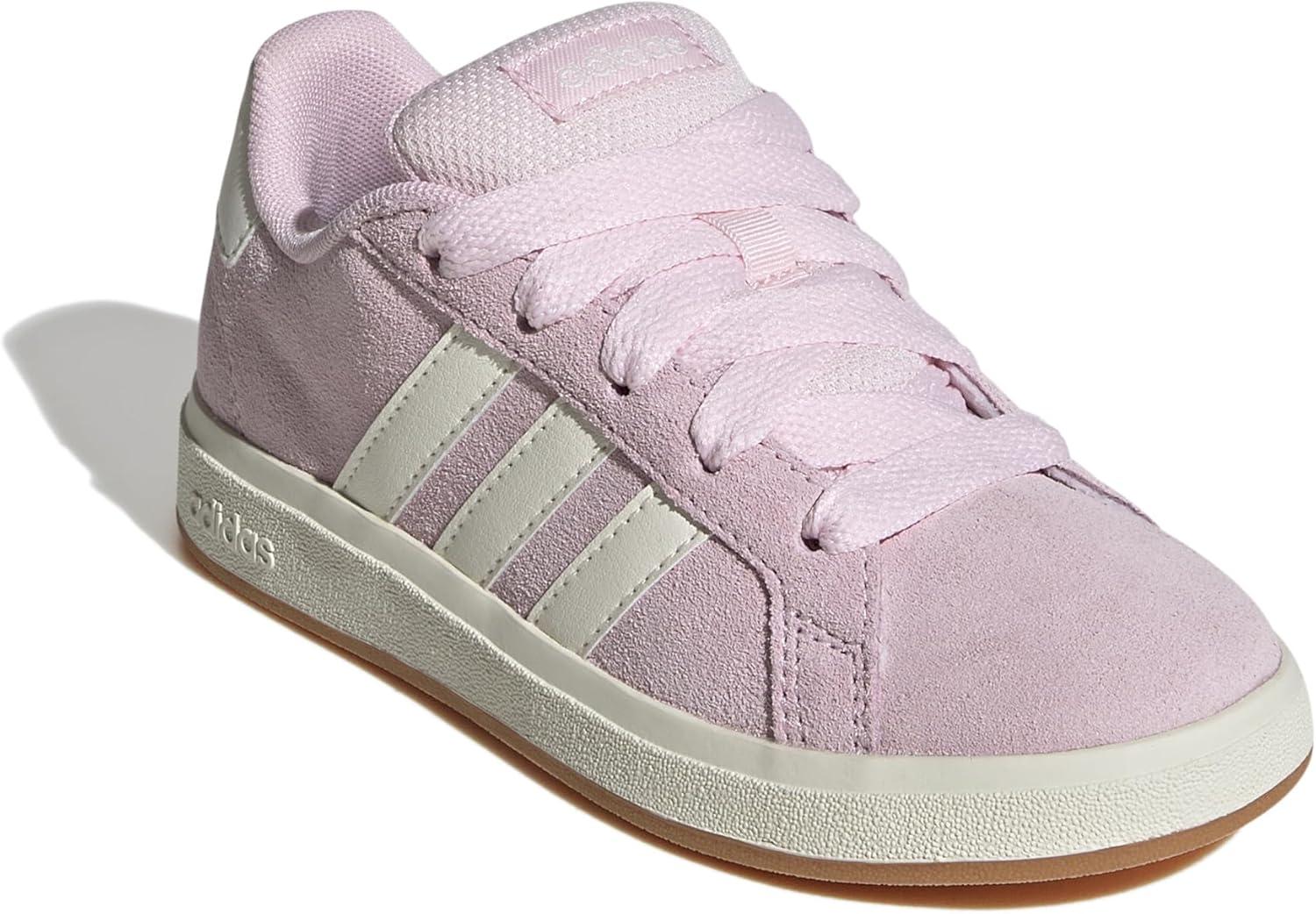 image:imageadidas Kids Grand Court 00s ShoeClear PinkOff WhiteGum
