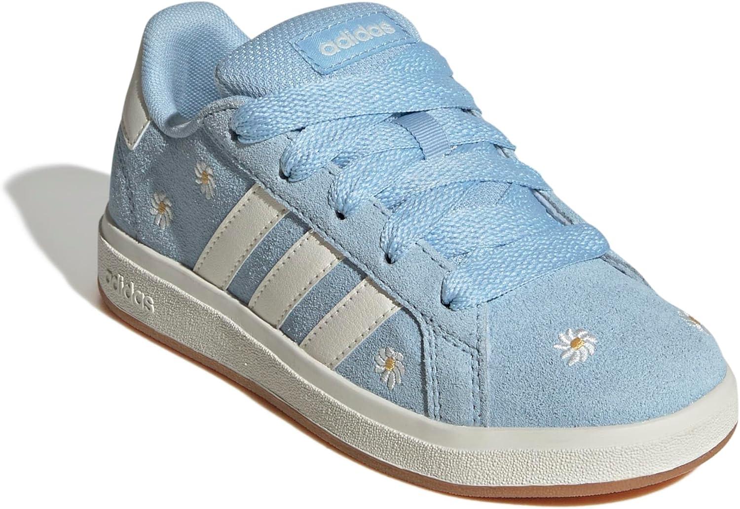 image:imageadidas Kids Grand Court 00s ShoeClear SkyOff WhiteGum2025